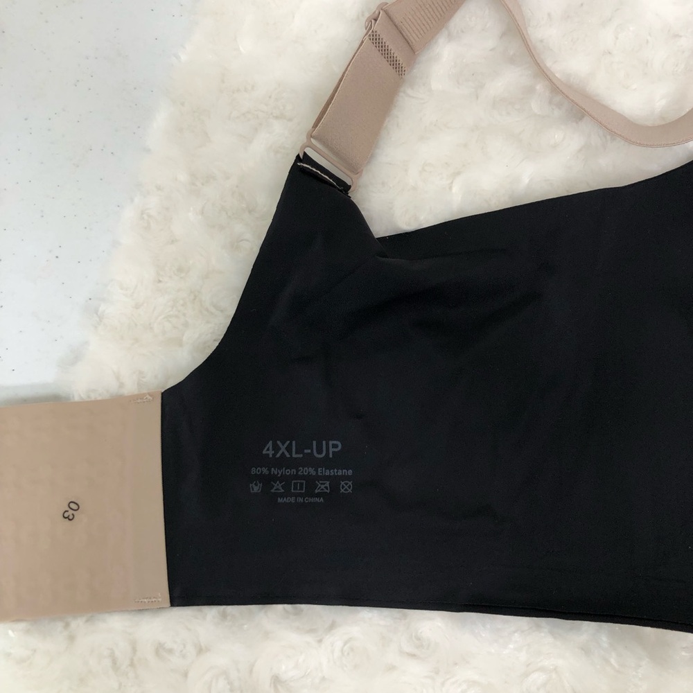 LushFitting Push-up Seamless Bra Wireless Sz 4 XL - Picture 3 of 7